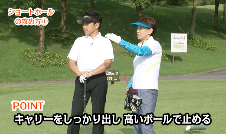 ショートホールの攻め方①